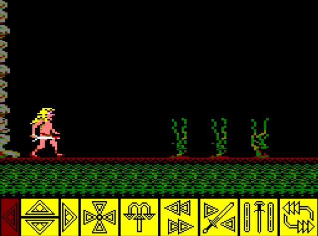 Barbarian - Amstrad CPC game screenshot (1988) by Melbourne House